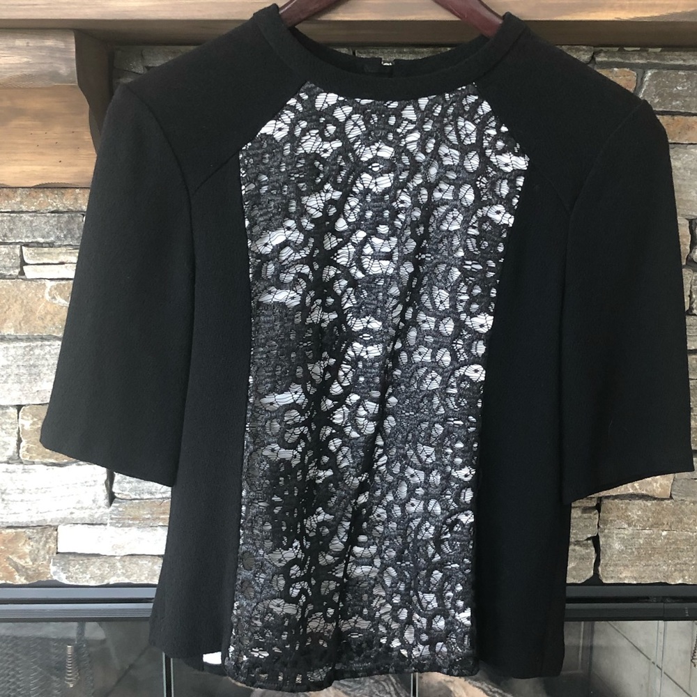 🖤❤️Beautiful A.L.C. all-in-one lace top, sz 6❤️🖤